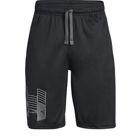 Under Armour Boys' Prototype Logo Short - Black XL - Picture 1 of 4